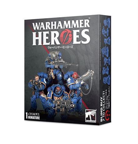 Warhammer Heroes: Series 1 Ultramarine Blind Booster Display 2023 Ships Today
