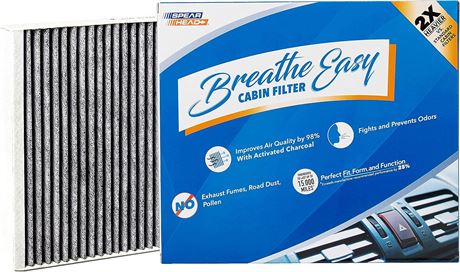 Spearhead Premium Breathe Easy Cabin Filter (BE-966) , 2 Pack