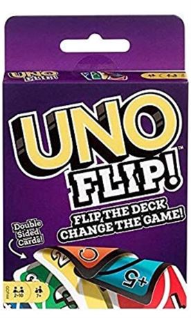 Uno Flip Card Game, 2-10 Players, 7+
