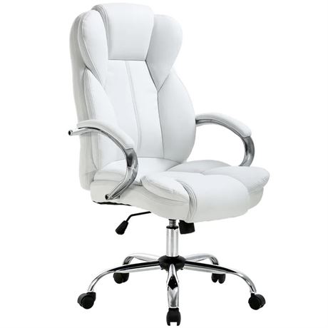 Inbox Zero Executive Chair - White
