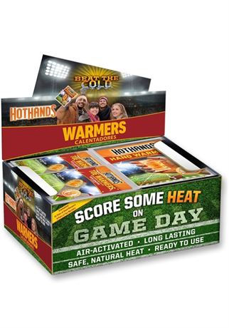 HotHands Game Day 24 Pair Hand Warmers and 8 Pair Toe Warmers