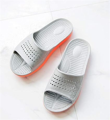 SIZE: 42 - EASYANT Men Shower Pool Sandals Fast Dry Anti Slip EVA Soft Slippers