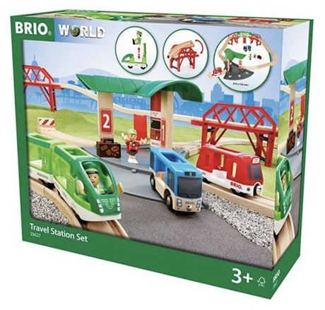 BRIO WORLD Travel Station Set