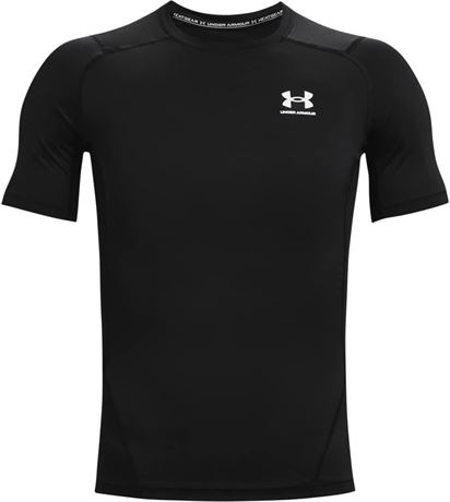 LARGE - Armour HeatGear Compression Short-Sleeve T-Shirt Men