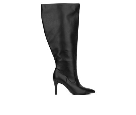 US7W, Fashion to Figure Lisette Women's Extra Wide Calf Knee-High Boots, Size: 7