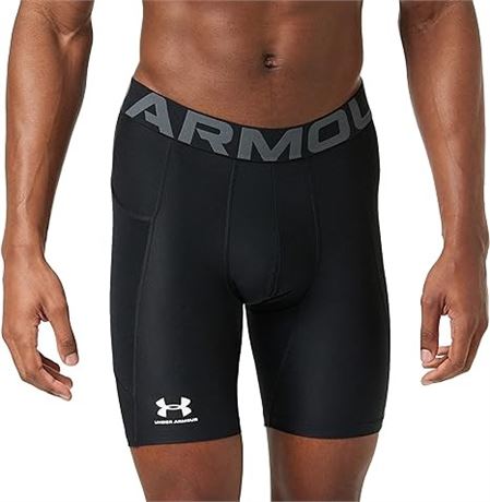 SZ M Under Armour Men's Armour Heatgear Compression Shorts