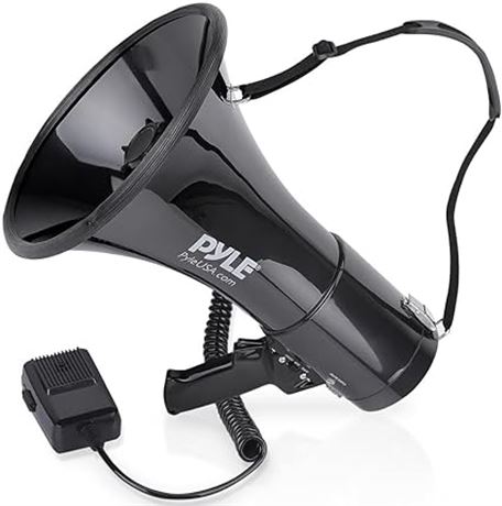 Pyle-Pro Pmp53in 50-Watts Professional Piezo Dynamic Megaphone with 3.5mm Aux-in