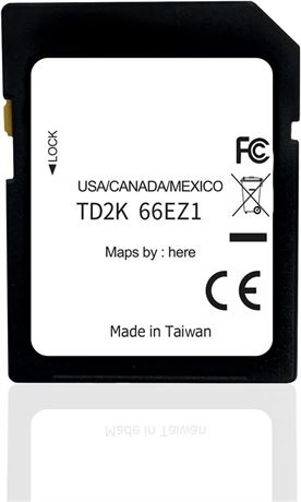 TD2K-66-EZ1 CX-5 CX-9 CX-30 SD Card GPS Navigation Map 2021 2022