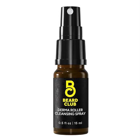 2 PACK, 0.5 fl oz/ 15 ml ea- Beard Club Derma Roller Cleansing Spray - Clean and