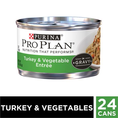 Purina Pro Plan COMPLETE ESSENTIALS High Protein Turkey & Vegetable Entree in Gr