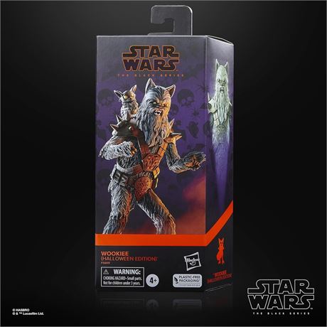 Star Wars The Black Series Wookiee (Halloween Edition) and Bogling Toys, 6-Inch-