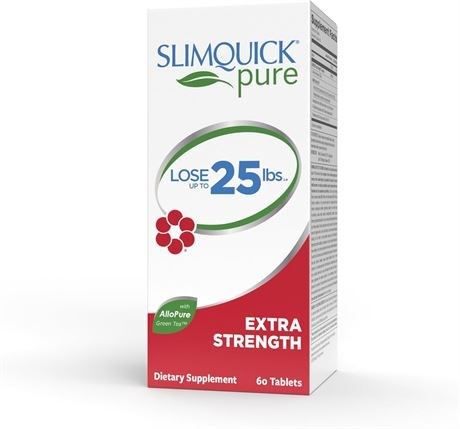 Slimquick Pure 3x Extra Strength Pill for Women, Helps Achieve Weight Goals
