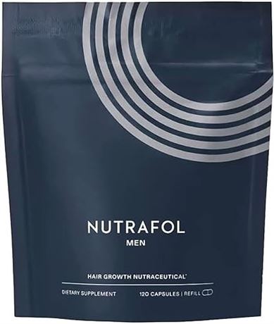 Nutrafol Men's Hair Growth Supplements, Clinic...