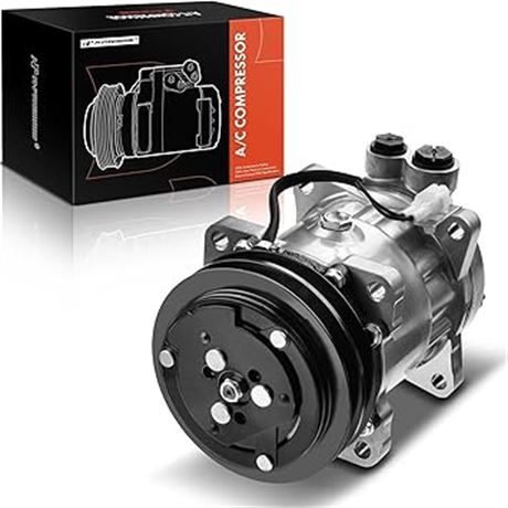 A-Premium Air Conditioner AC Compressor with Clutch Compatible with Ford A9513 A