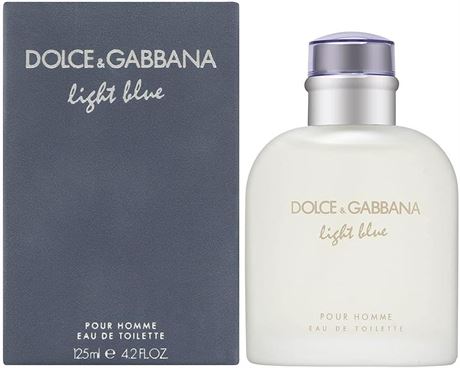Dolce and Gabbana Eau de Toilettes Spray, Light Blue Pour Homme 125ml