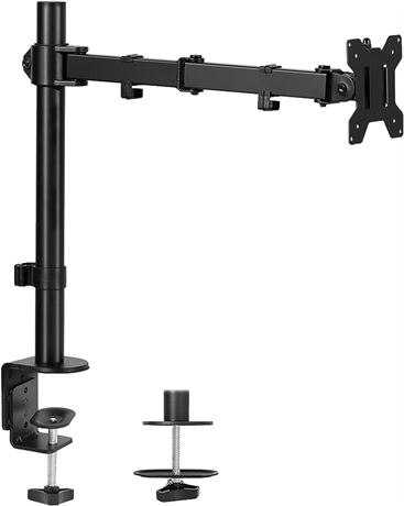 VIVO Single Monitor Arm Desk Mount, Holds Screens up to 32 inch Regular and 38 i