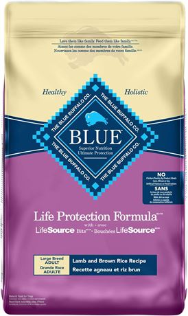 11.7kg (26lb) Bag, Blue Buffalo Life Protection Formula Large Breed Dog Food – N