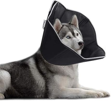 Ycozy Dog Cone Collar for Surgery, Pet Recovery Col...