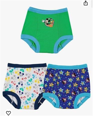 Disney boys Mickey Mouse Potty Training Pants and Starter Kit With Stickers