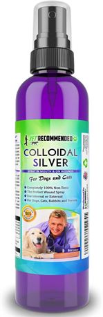 8oz (240ml) - Colloidal Silver for Dogs and Cats, Colloidal Silver Spray That Wo