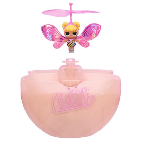 LOL Surprise! Magic Flyers - Flutter Star Doll (Pink Wings) Childrens Toy