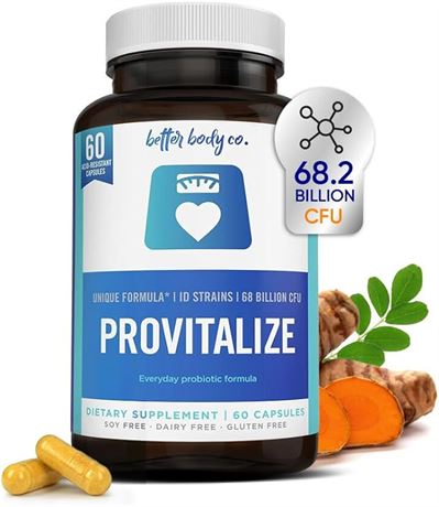 60 Caps - Better Body Co. Provitalize | Probiotics