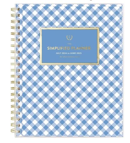 AT-A-GLANCE Planner 2024-2025 Academic, Simplified by Emily Ley, Weekly & Monthl