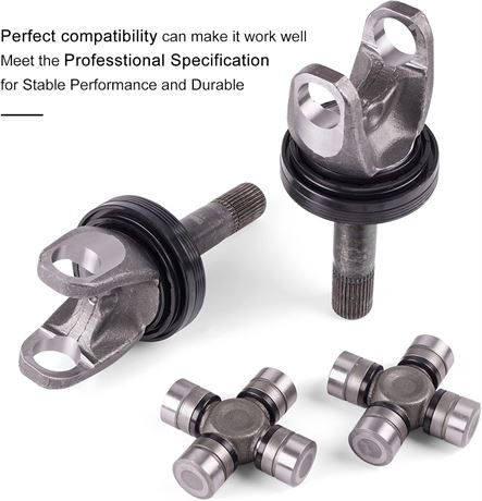 550759 2002692 Outer Front Axle Stub Shaft U Joint Bearing & Seal Kit Fits For 1