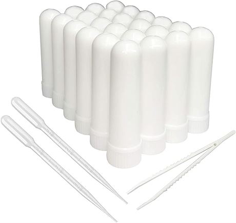 63PCS - ZIOJOVK Essential Oil Aromatherapy Blank plastic tubes