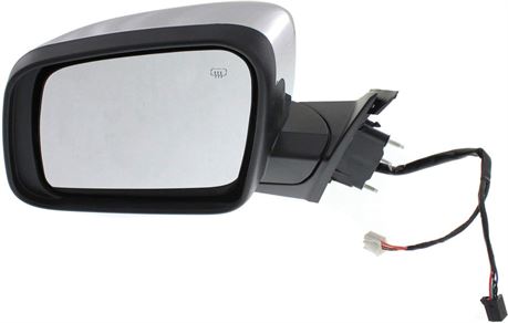 Kool-Vue JP53EL-S Mirror, Chrome For 2011-2016 Jeep Grand Cherokee LH