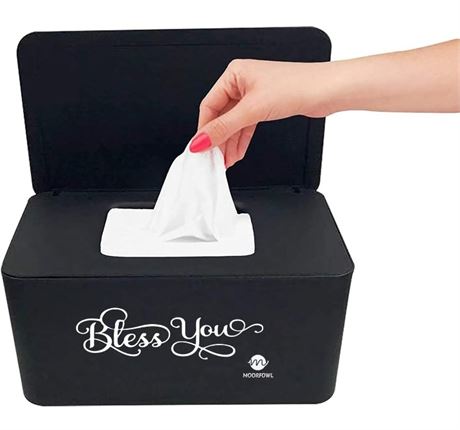 Moorfowl Bless You Baby Wipes Dispenser,Upgrade Size(8.2L x 4.9W x 3.9H inches)