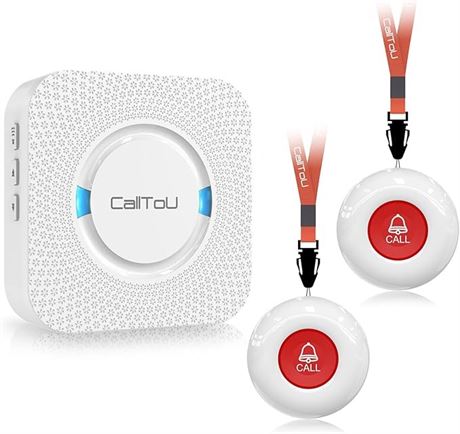 CallToU Elderly Monitoring Call Button Wireless Caregiver Pager Smart Senior