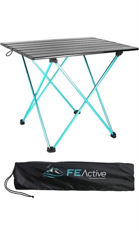 FE Active Folding Camping Table - Portable Table Compact, Sturdy & Lightweight O