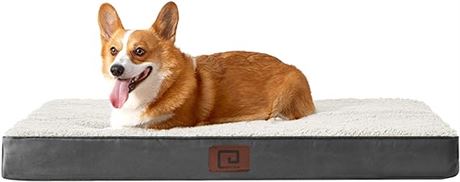 EHEYCIGA Dog Bed Medium, Orthopedic Dog Beds for M...