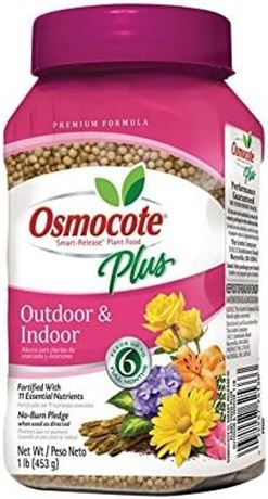 Osmocote Plus Outdoor and Indoor Smart-Release Plant Food, 1-Pound (Plant Ferti