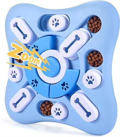Interactive Dog Puzzle Toys for Large Medium Small Smart Dogs, Squeaky