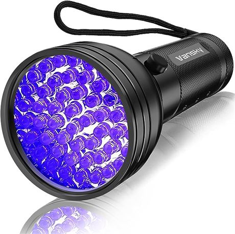 UV Flashlight Black Light UV Lights, Vansky 51 LED Ultraviolet Blacklight Pet