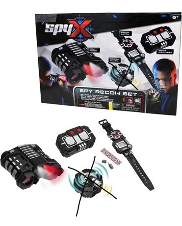 MukikiM SpyX / Recon Set - Includes Night Nocs + Voice Disguiser + Recon Watch, Perfect for your next recon mission and an awesome addition for your spy gear collection!