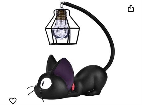 Resin Cat Lamp, Kiki Lamp Creative Night Light