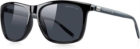 MERRY'S Unisex Polarized Aluminum Sunglasses Vintage Sun Glasses For Men/Women