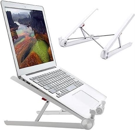 Laptop Stand, Portable Foldable Desktop Notebook Holder Mount, Adjustable