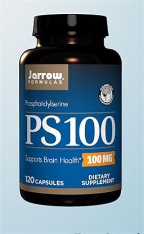 Jarrow Formulas PS100 Phosphatidylserine 100 mg - 120 Capsules