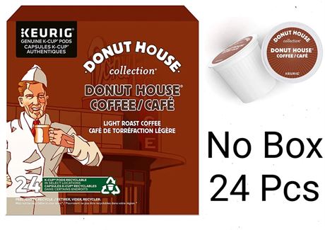 Donut Coffee Regular K-Cup Coffee Pods, 24 Count For Keurig Coffee Makers