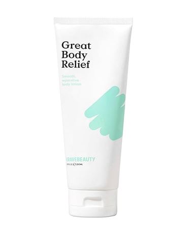 Great Body Relief Skin Barrier Reparative Body Lotion with 5% Tamanu Oil to Soot