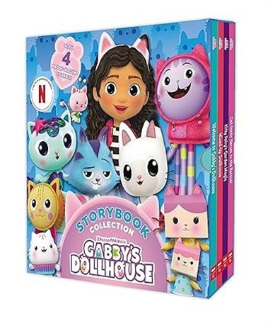 4-Book - Gabby's Dollhouse: Storybook Collection (Dreamworks) Hardcover
