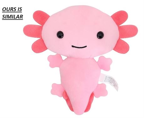 Axolotl Plush Toy 9"