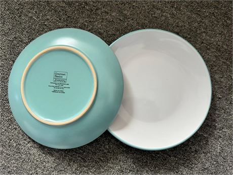Gourmet Basic by Mikasa Waverley Diner Plates Set, 4 pcs
