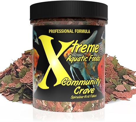 1OZ - Xtreme Aquatic Foods 2138-A Community Crave Fish Food