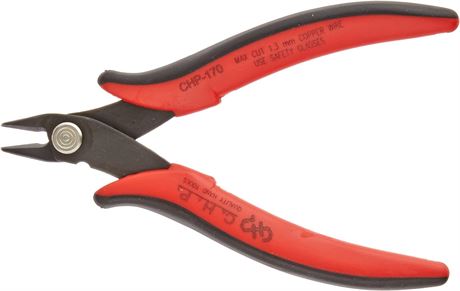 CHP-170 Micro Soft Wire Cutter, 1.5mm Stand-Off, Flush Cut, 2.5mm Hardened Carbo