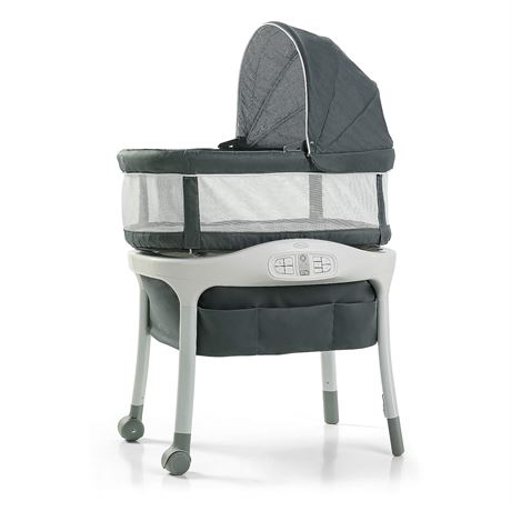 Graco Sense2Snooze Bassinet with Cry Detection Technology | Baby Bassinet Detect